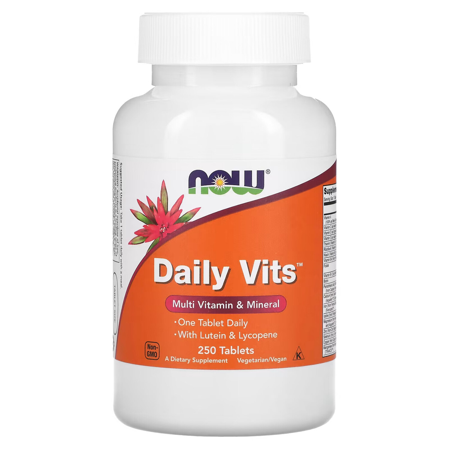 

NOW Foods, Daily Vits, 250 таблеток