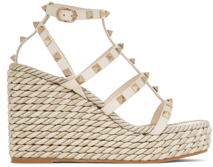 

Босоножки Off-White Rockstud 95 на каблуке Valentino Garavani