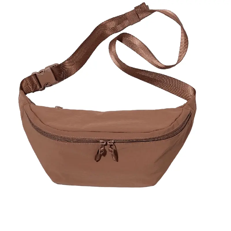 Сумка Uniqlo Nylon Crossbody, коричневый
