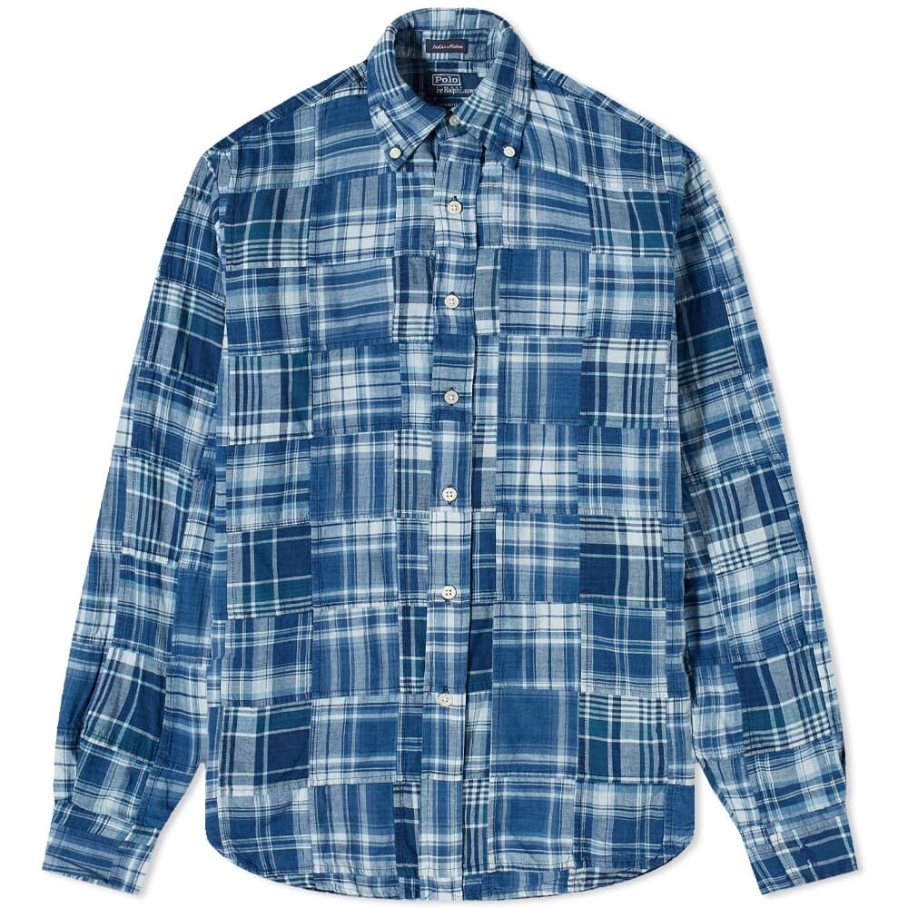 

Рубашка Polo Ralph Lauren Madras Patchwork Shirt