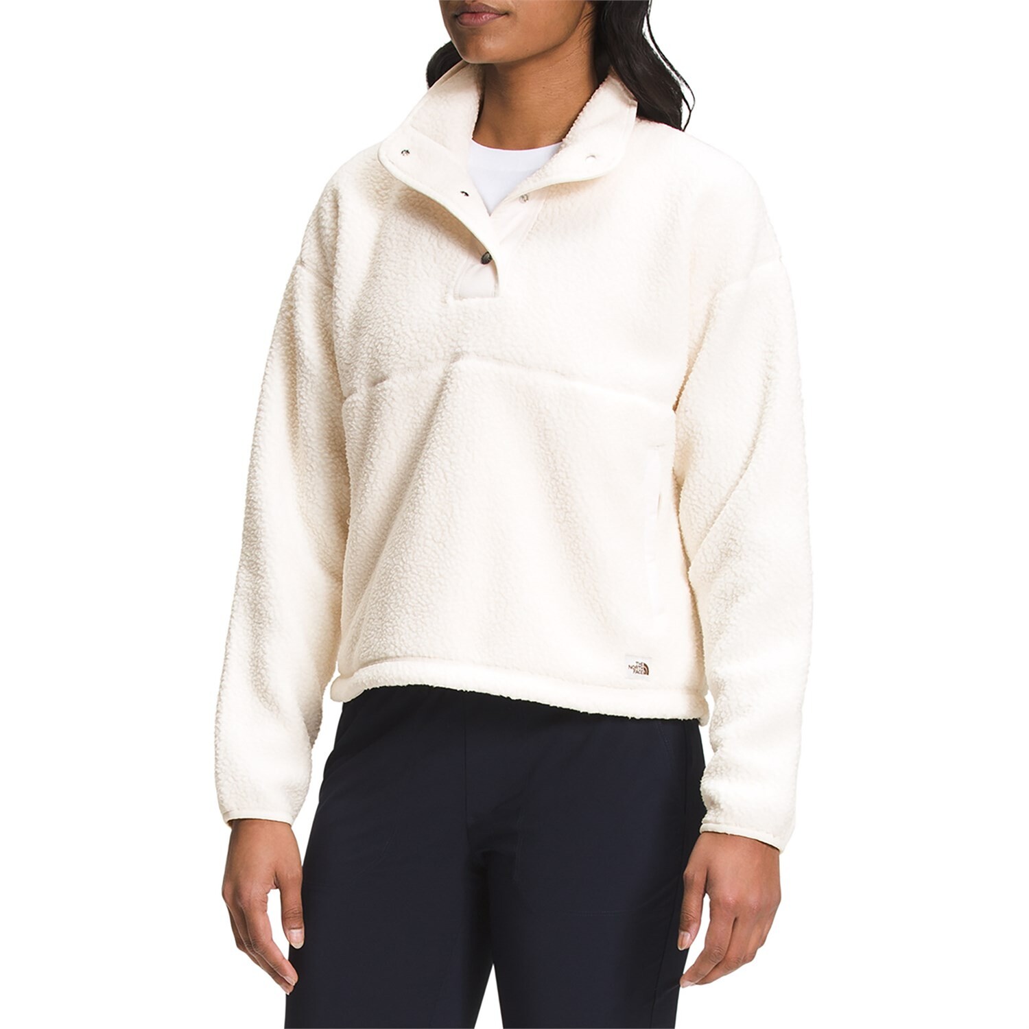 

The North Face Cragmont 1/4 Snap Fleece - Женские, белый