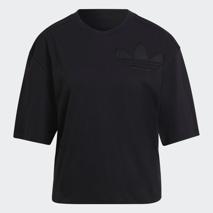

Футболка adidas Trefoil Patch, черный