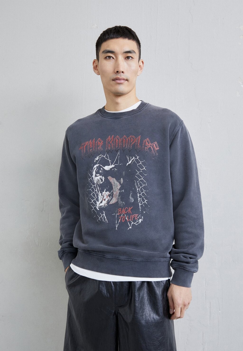 

Толстовка The Kooples, стираная черная, Черный