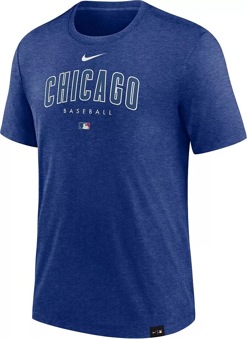 

Мужская футболка Nike Chicago Cubs Royal Authentic Collection Early Work Performance