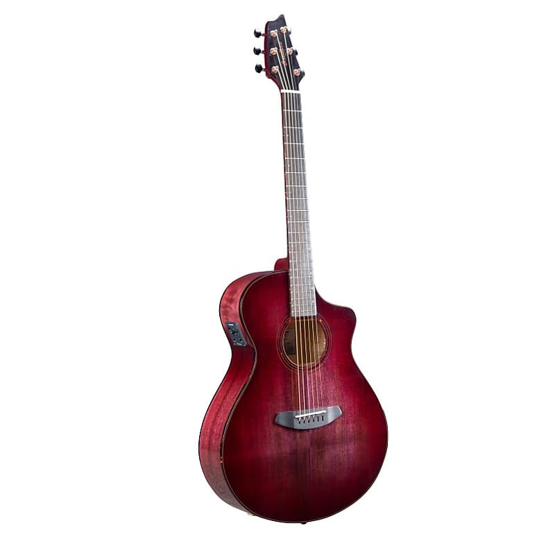 Акустическая гитара Breedlove PURSUIT EXOTIC S CONCERT PINOT BURST CE LTD 2023