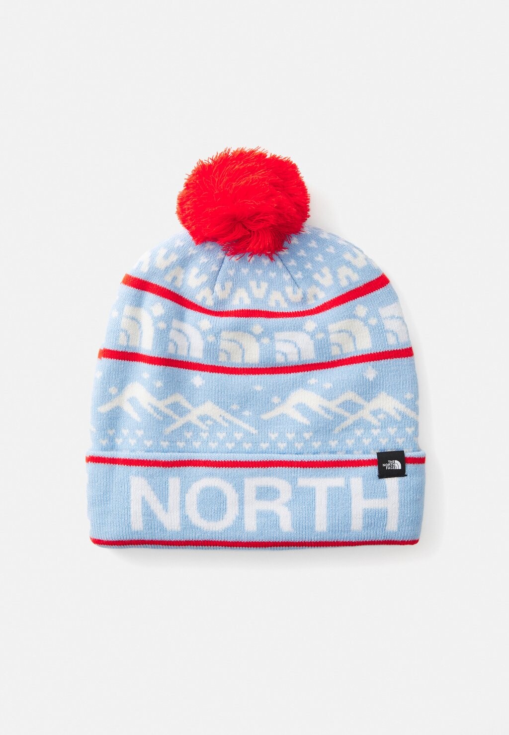 

Шапка SKI TUKE The North Face, светло-голубой
