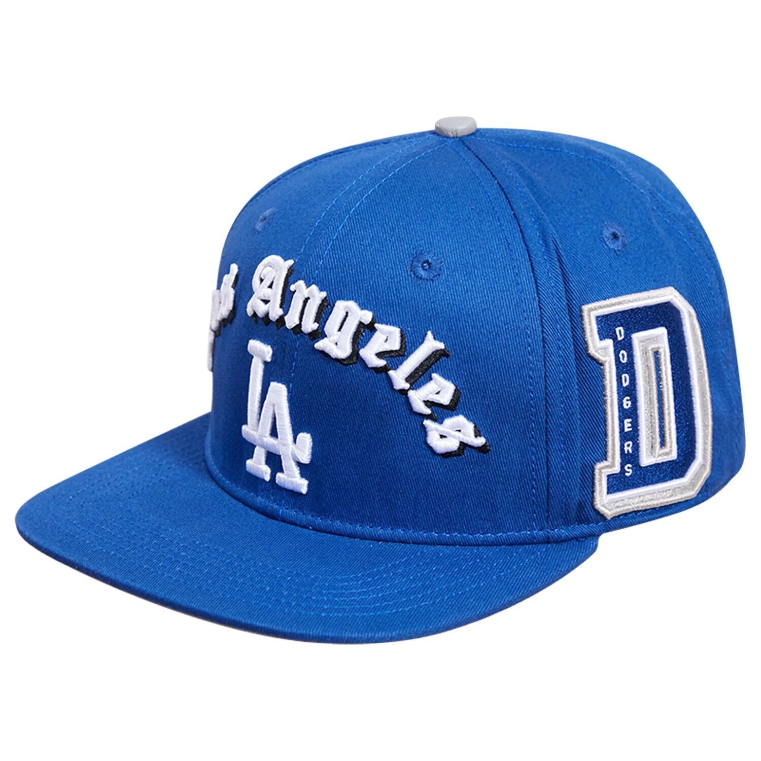 

Мужская кепка Pro Standard Royal Los Angeles Dodgers 2020 World Series Old English Snapback