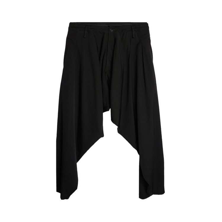 

Брюки Yohji Yamamoto Pour Homme Y-Draped 'Black', черный