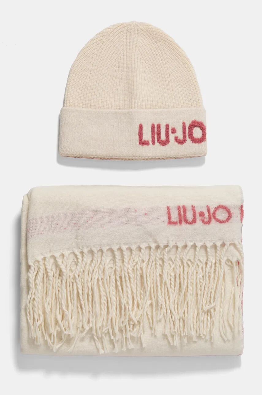 

Шарф и шляпа Liu Jo, бежевый