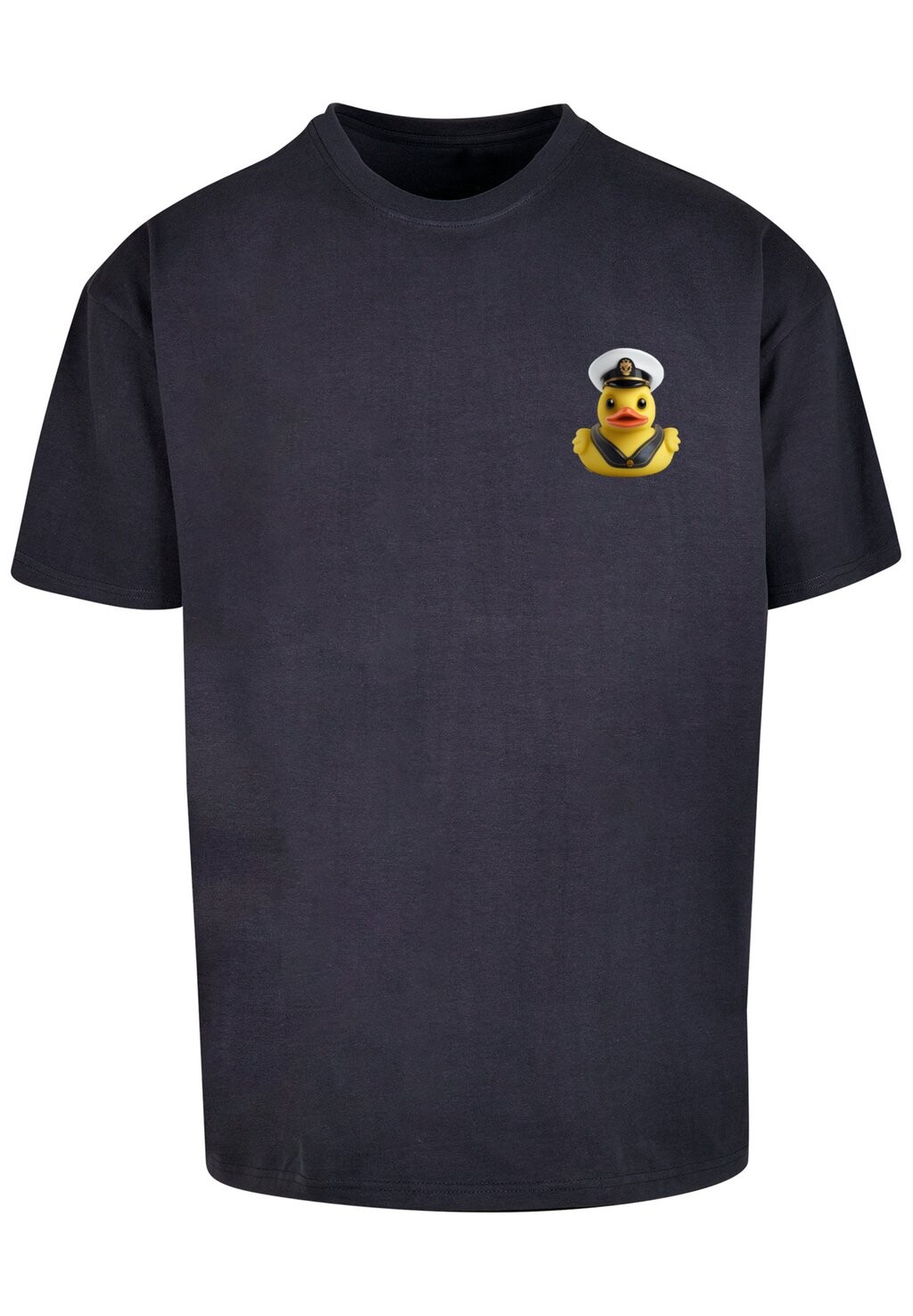 

Футболка с принтом RUBBER DUCK CAPTAIN OVERSIZE F4NT4STIC, синий