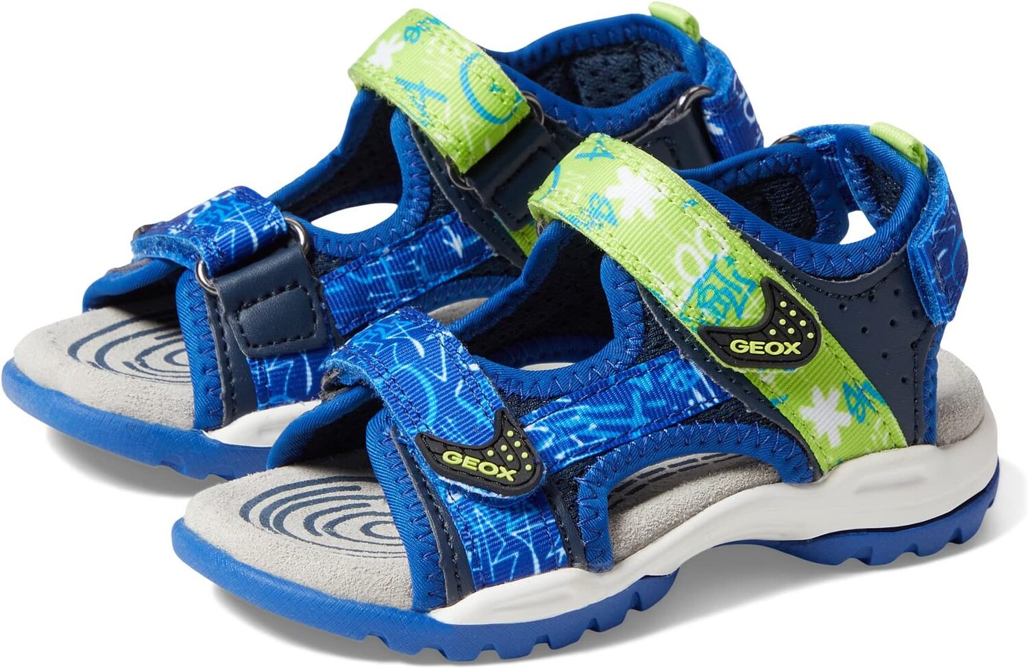

Сандалии Borealis 23 Geox, цвет Navy/Lime