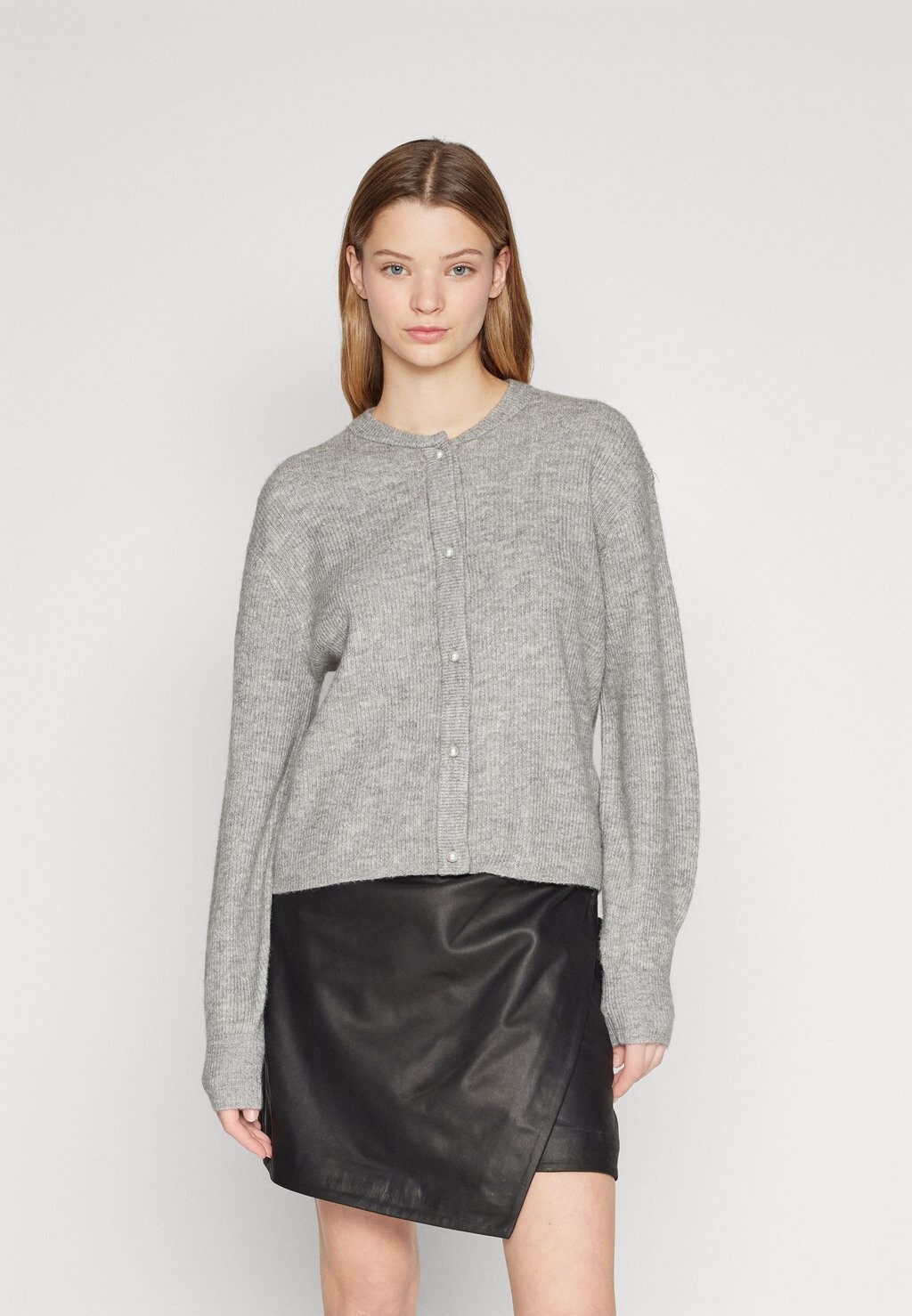 

Кардиган Jdylumi Life Button Cardigan JDY, цвет medium grey melange