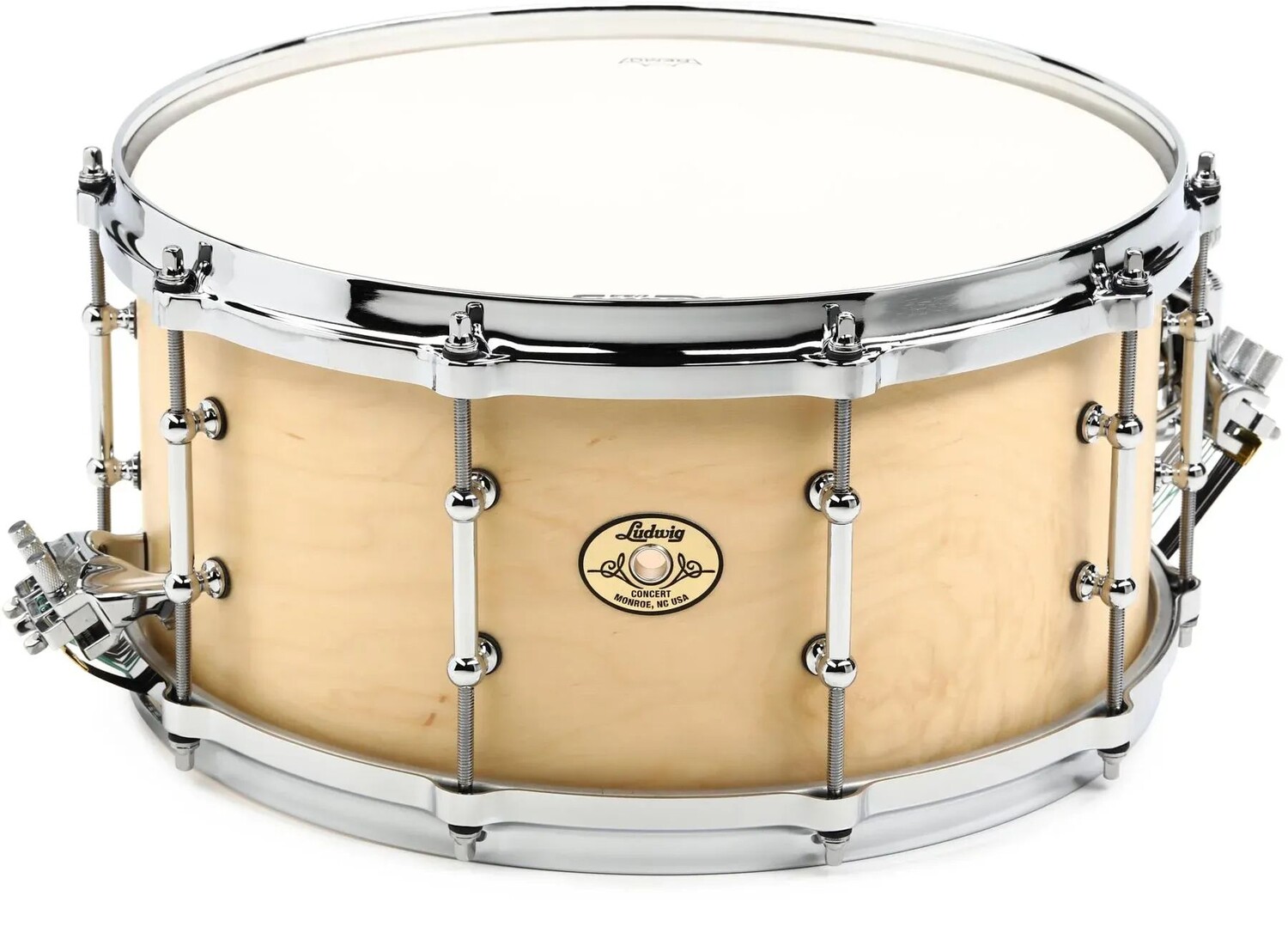 

Малый барабан Ludwig Concert Maple — 6,5 x 14 дюймов, натуральный сатин