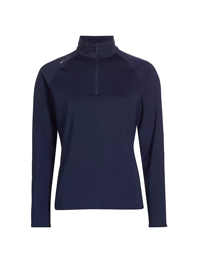 

Футболка RLX с молнией четверть для гольфа и тенниса Rlx Ralph Lauren, синий