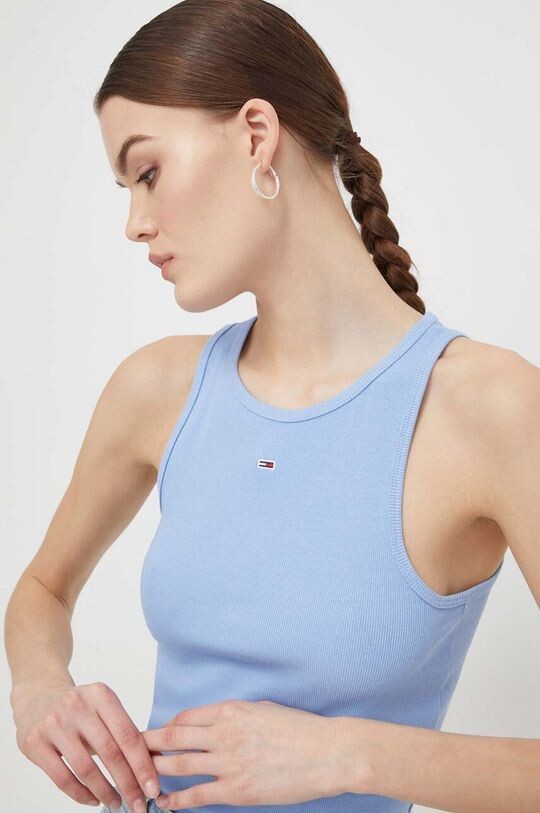 

Топ Tommy Jeans, синий