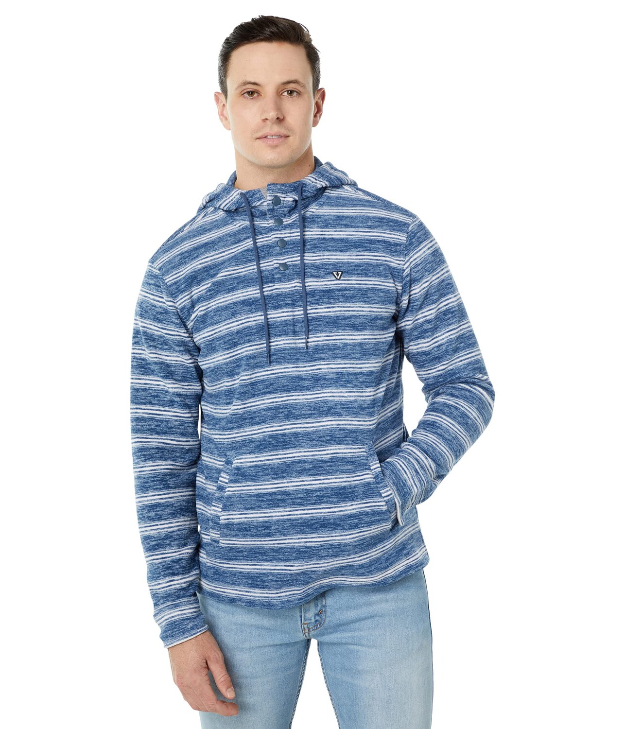 

Худи VISSLA, Eco-Zy Hooded Popover, Синий
