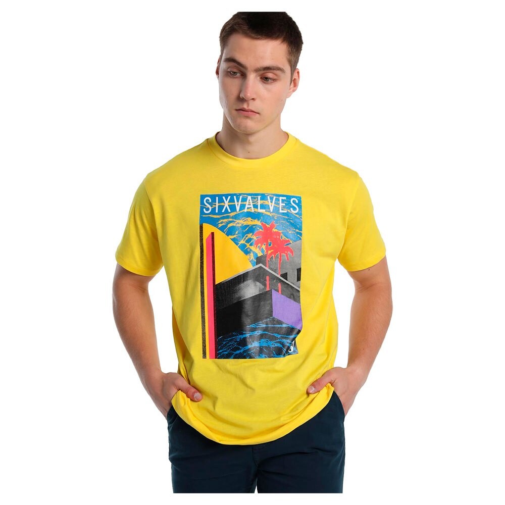 

Футболка Six Valves 118721-5686-428 T-shirt, желтый