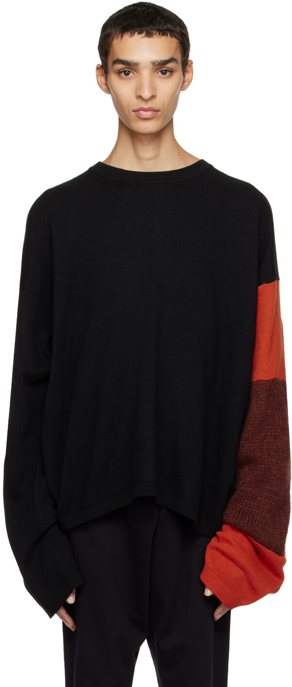 

Черный свитер Maglia 424