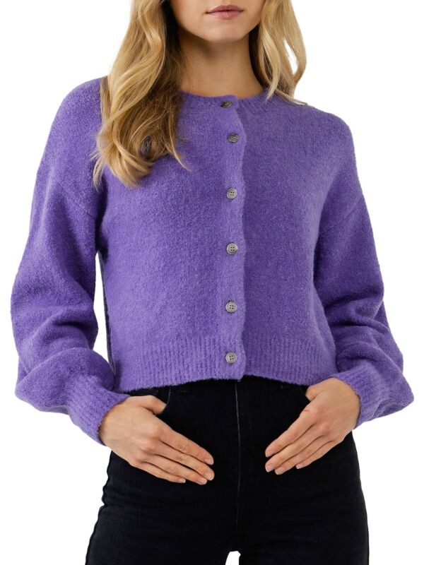 

Кардиган из смесовой шерсти Endless Rose Purple