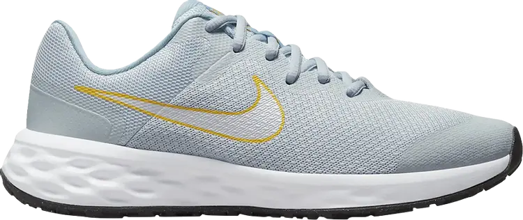 

Кроссовки Nike Revolution 6 GS 'Aura Worn Blue', синий
