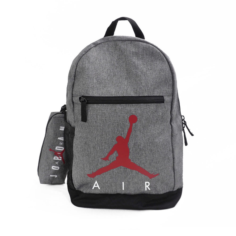 Рюкзак Nike Jordan Air School, серый футболка с принтом nike air jordan zion school дымчато серый