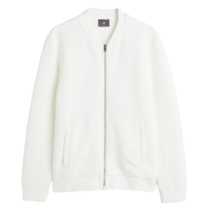 

Кардиган H&M with Zip, белый