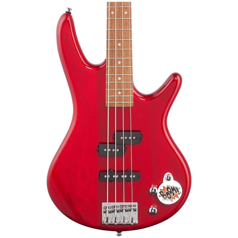 

Ibanez GSR200 4-струнная бас-гитара, прозрачная красная