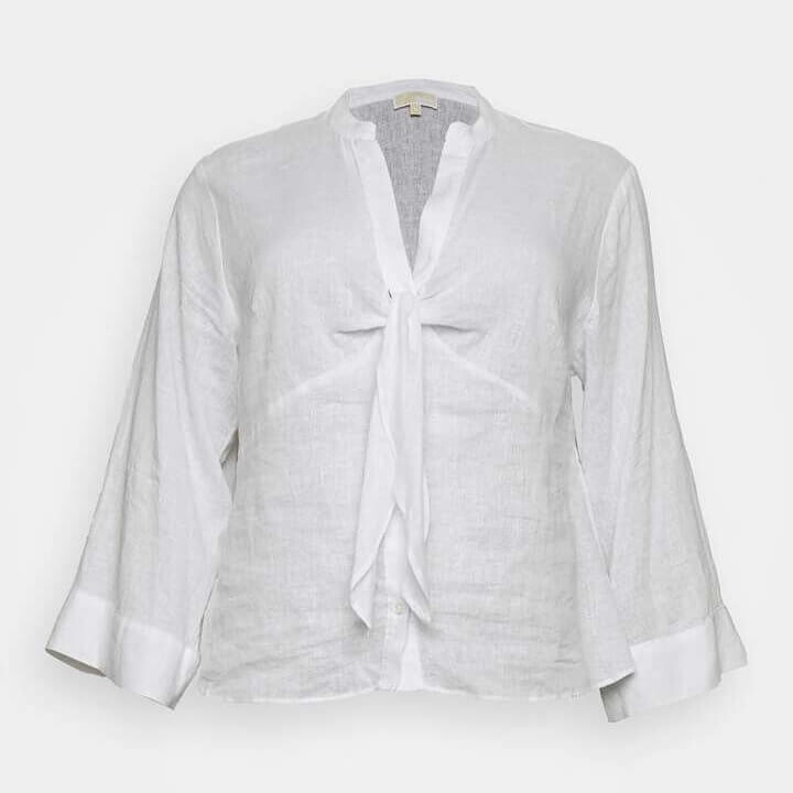 

Блузка Michael Kors Solid Tie, белый
