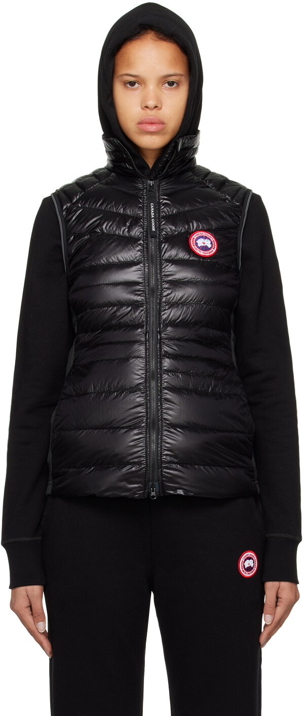 

Черный пуховый жилет HyBridge Lite Tech Canada Goose, Черный;серый