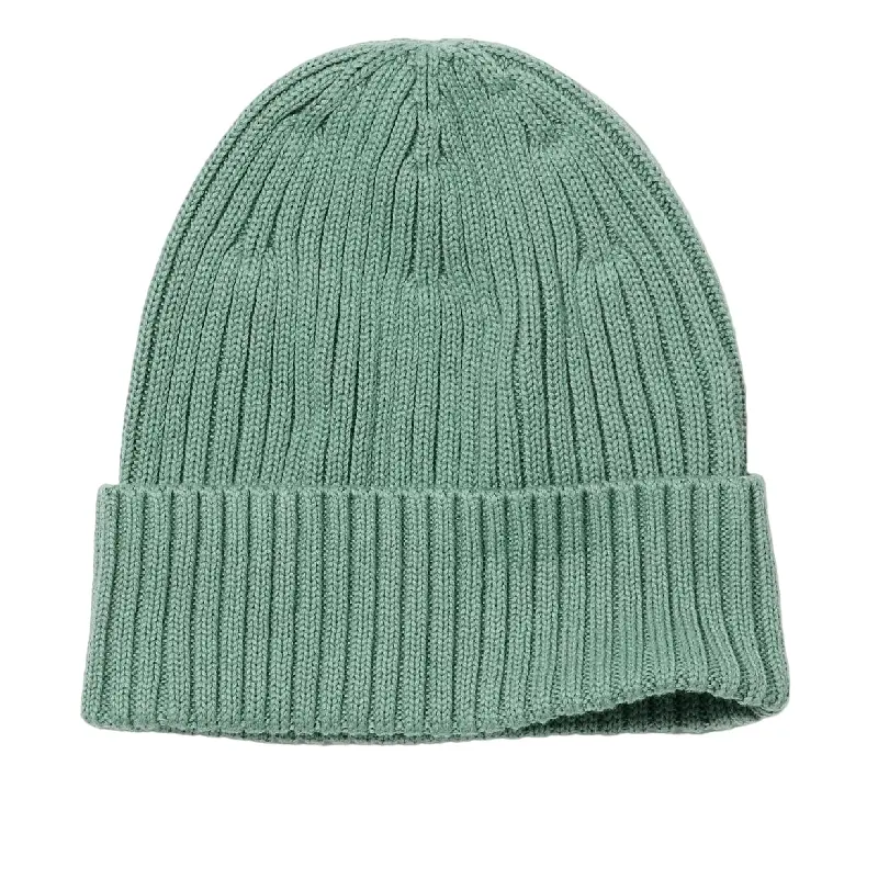 

Шапка Uniqlo Cotton Ribbed, зеленый