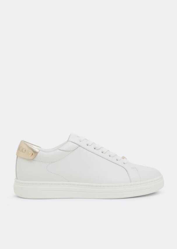 

Кроссовки JIMMY CHOO Rome sneakers, белый