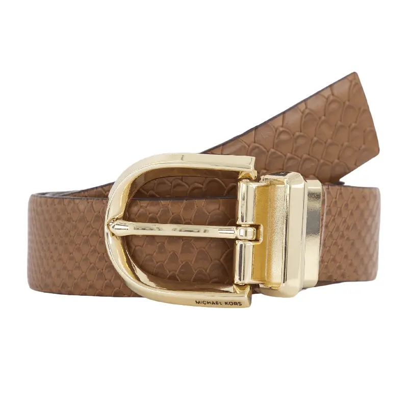 

Ремень Michael Kors Reversible с принтом, коричневый