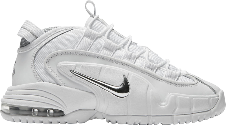 Лимитированные кроссовки Nike Air Max Penny 1 LE GS 'White Metallic', белый фото
