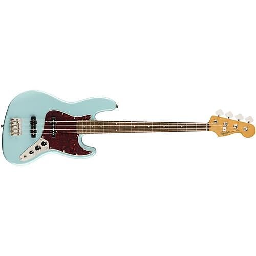 

Электрогитара Squier Classic Vibe '60s Jazz Bass, гриф Indian Laurel, цвет Daphne Blue