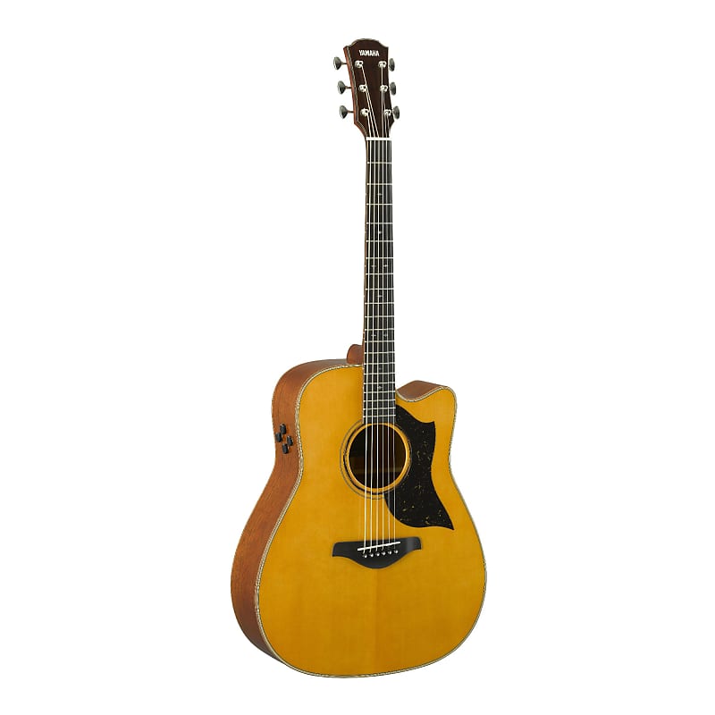 Yamaha A5M ARE 6-струнная электроакустическая гитара (правая рука, красное дерево Vintage Natural) Yamaha A5M ARE 6-String Electro-Acoustic Guitar (Right Hand, Vintage Natural)