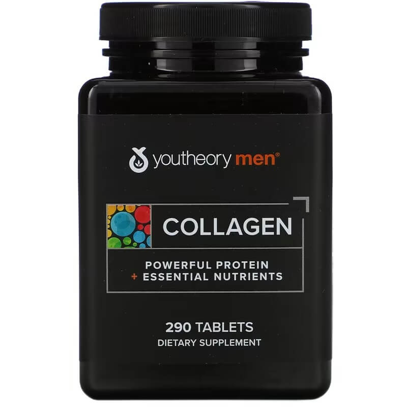 Коллаген Youtheory для мужчин, 290 таблеток морской коллаген youtheory 500 мг 290 таблеток