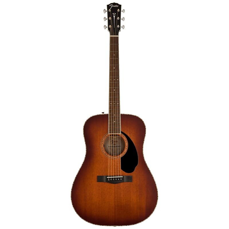 

Fender Paramount PD-220E Dreadnought, красное дерево, выдержанный коньячный взрыв с HSC Fender PD-220E Dreadnought