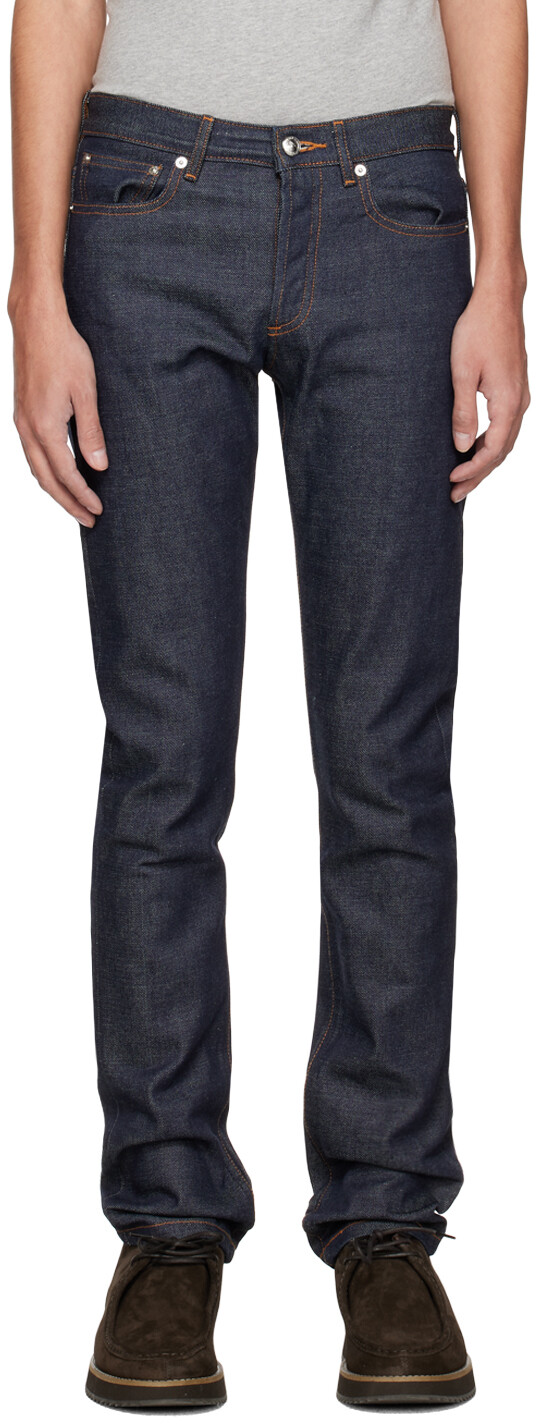 

Джинсы Indigo Petit Standard с селвиджем A.P.C.