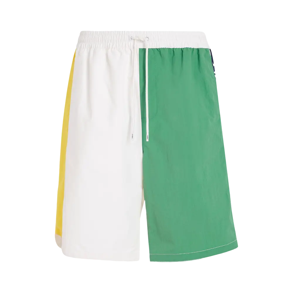 

Шорты Tommy Jeans Colorblock Basketball, зеленый