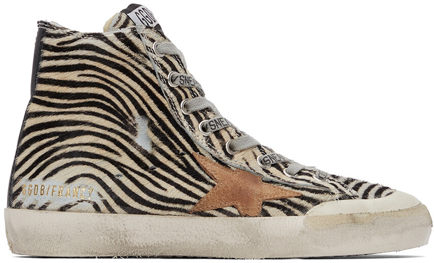 

Кроссовки Francy Zebra Black & Off-White Golden Goose