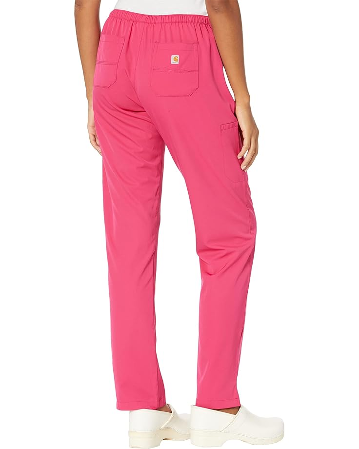 Брюки Carhartt Liberty Straight Leg Scrub Pants - Tall, цвет Bright Rose цена и фото