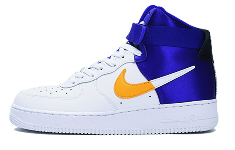 

Кроссовки унисекс для скейтбординга Nike Air Force 1 High NBA Lakers