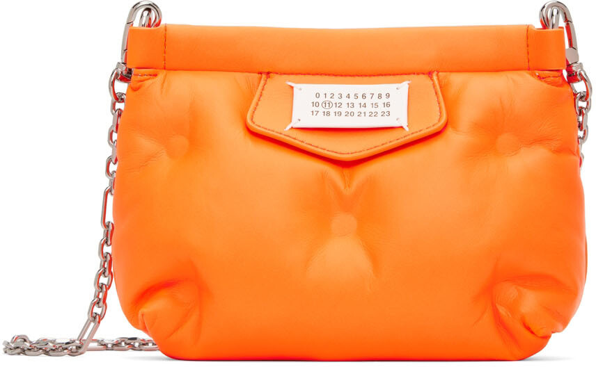 

Оранжевая мини-сумка через плечо для красной ковровой дорожки Maison Margiela