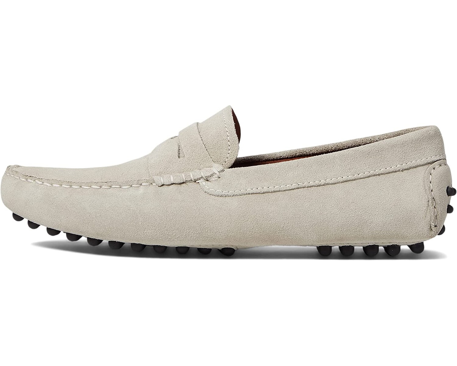 

Лоферы Suede Penny Driver Massimo Matteo, белый