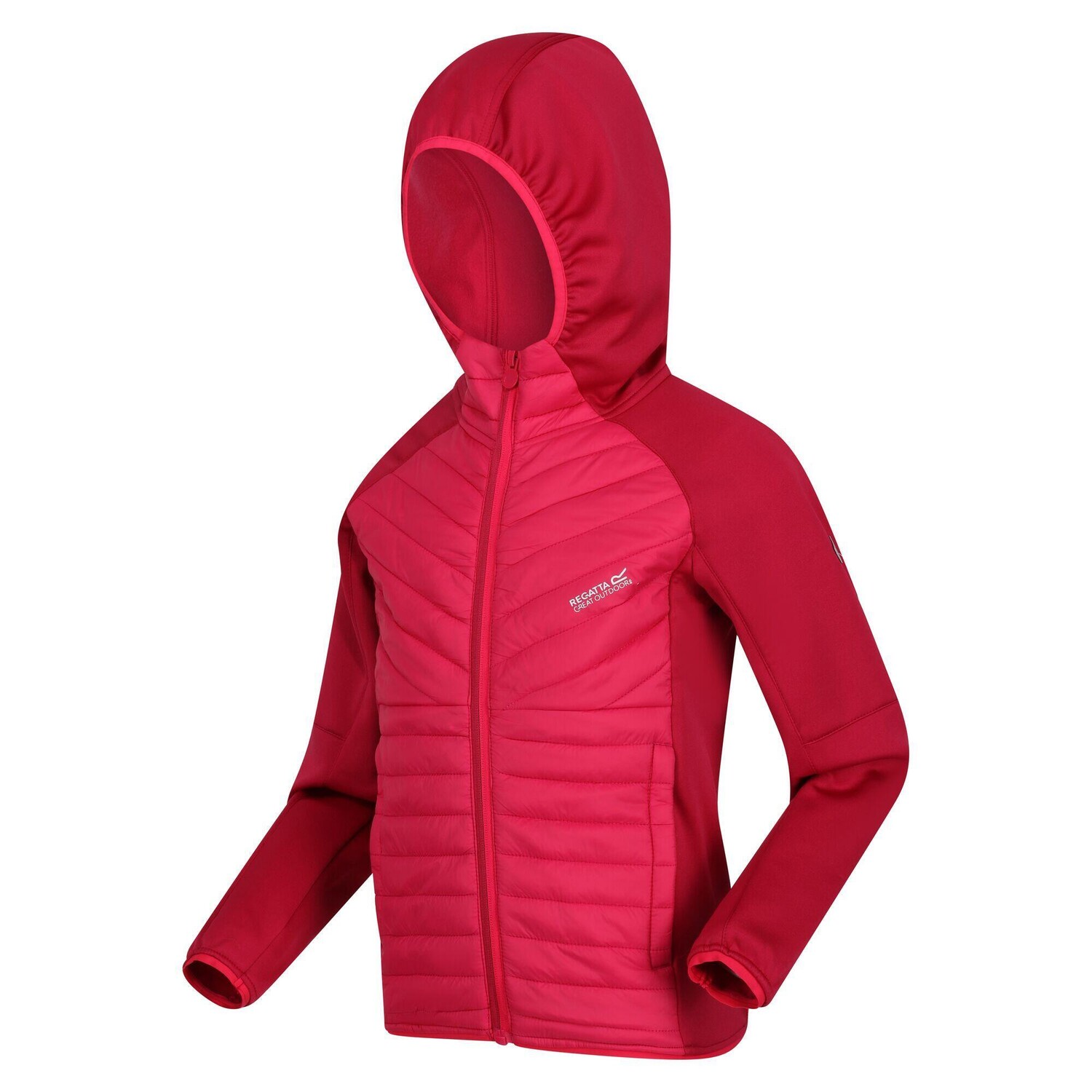 

Куртка стеганая Regatta Kielder Hybrid VI Hiking, красно-розовый