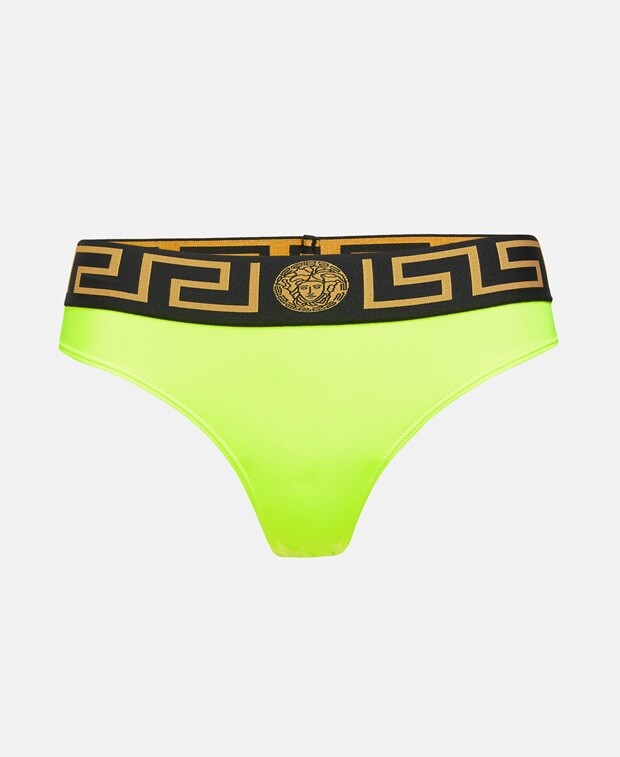 

Брюки бикини Versace, желтый