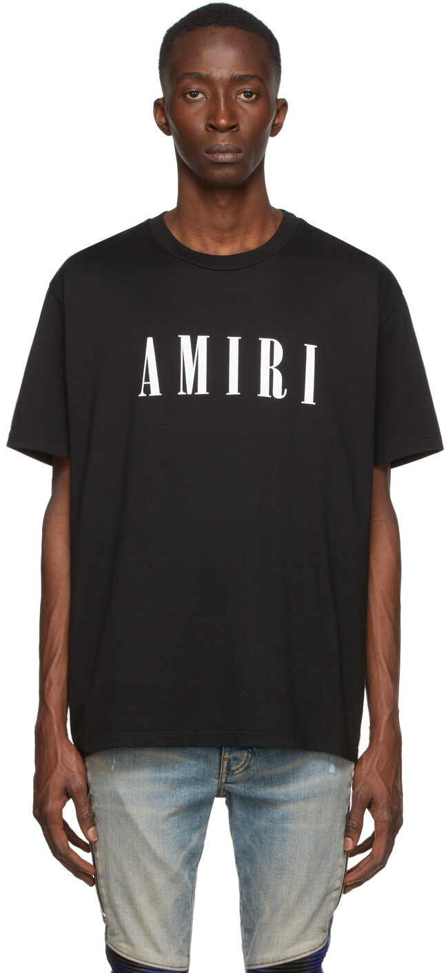

Черная футболка с логотипом Core AMIRI