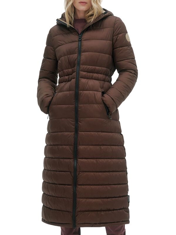 

Удлиненная пуховая куртка ivy NOIZE Brown, Коричневый