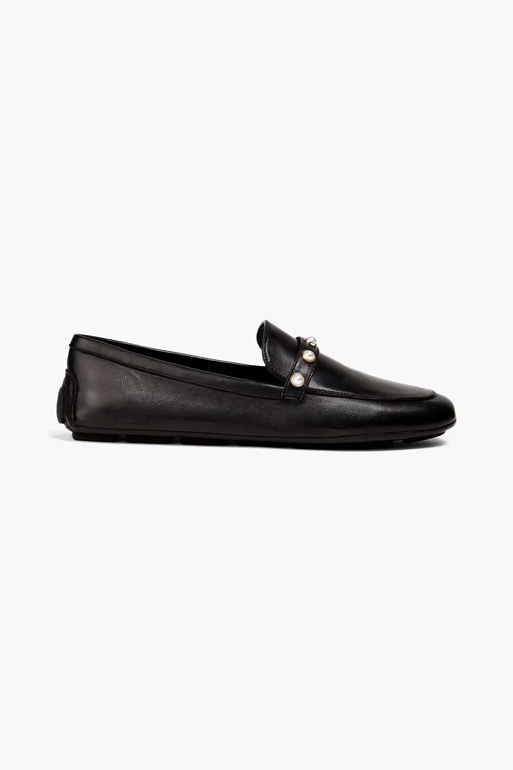 

Кожаные лоферы Allpearls с декором Stuart Weitzman, черный