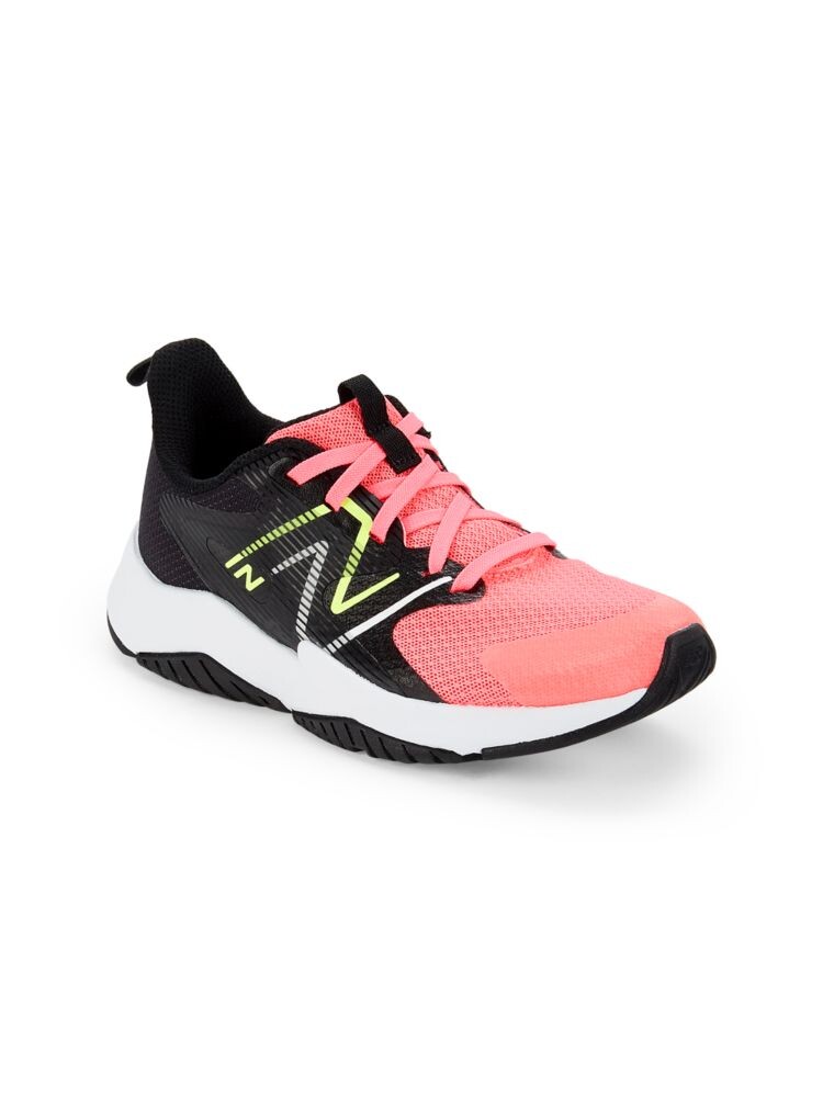 

Кроссовки Little Kid's & Kid's V2 с логотипом New Balance, цвет Neon Pink